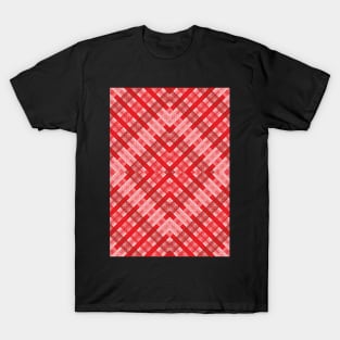 Plaid christmas pattern T-Shirt